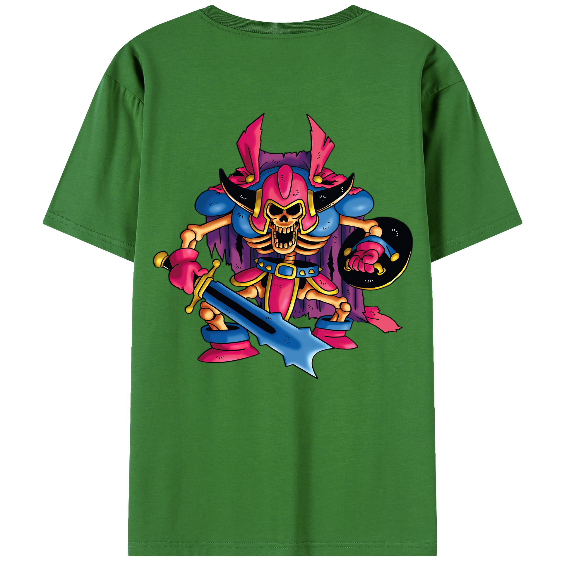 （画像用） ドラゴンクエスト Doragon Kuesuto Dragon Quest レディース半袖Tシャツ(バックプリント)